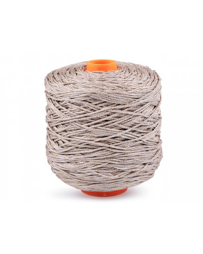 Pletací příze Thay s lurexem, macrame 500 g | Mimib