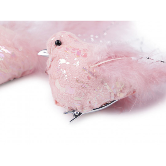 Dekorace ptáček s klipem | Mimib