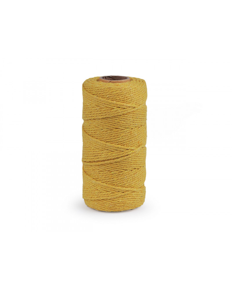 Bavlněná příze macrame / háčkovací | Mimib