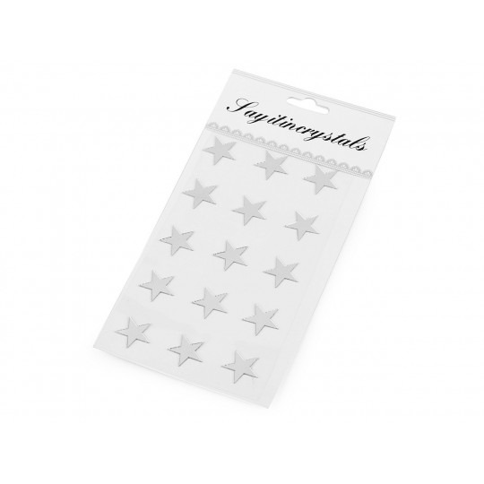 Samolepicí zrcátka srdce, hvězdy | Mimib