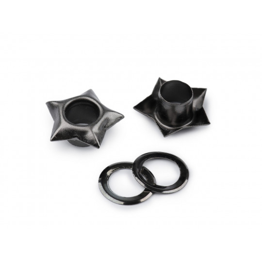 Průchodky s podložkou vnitřní Ø5 mm / vnější Ø12,7 mm hvězda | Mimib