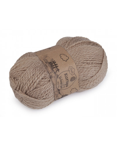 Pletací příze Melange Wool 100 g | Mimib