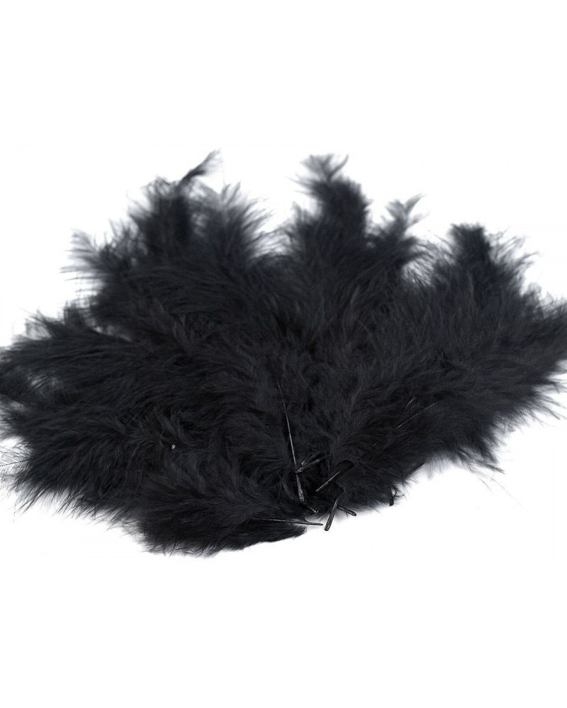 Pštrosí peří délka 9-16 cm | Mimib