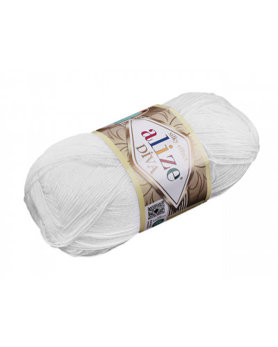 Pletací příze Alize Diva 100 g | Mimib