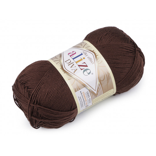 Pletací příze Alize Diva 100 g | Mimib