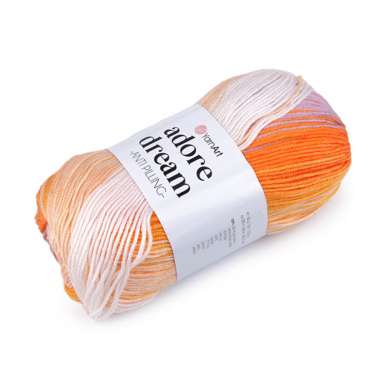 Pletací příze Adore Dream 100 g | Mimib