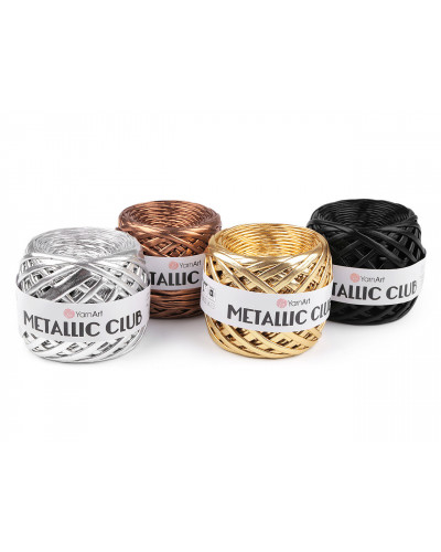 Pletací příze Metallic Club 180 g | Mimib