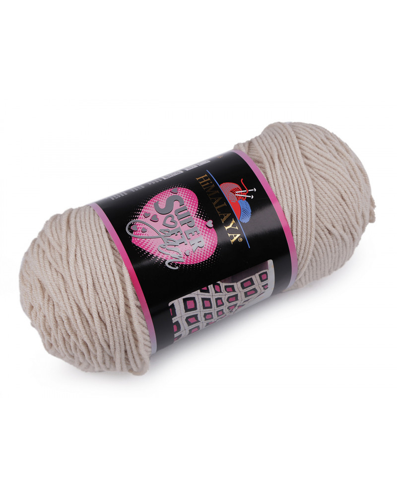 Pletací příze Super Soft Yarn 200 g | Mimib