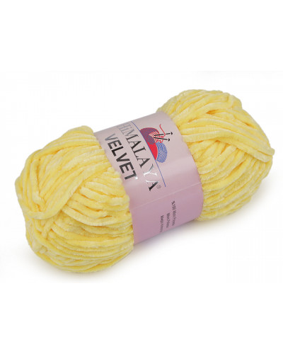 Pletací žinylková příze Velvet 100 g | Mimib