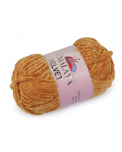 Pletací žinylková příze Velvet 100 g | Mimib