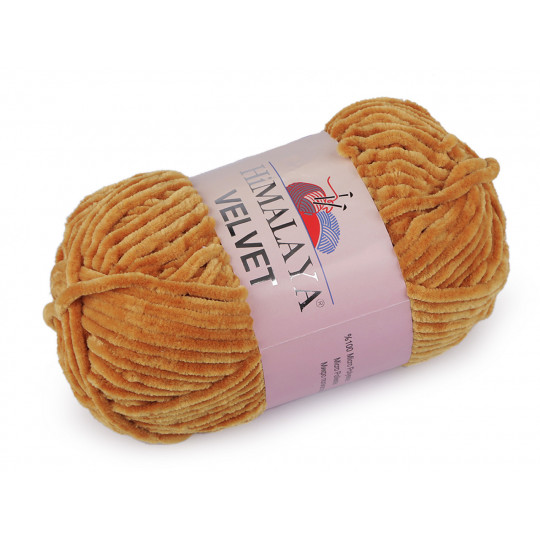 Pletací žinylková příze Velvet 100 g | Mimib