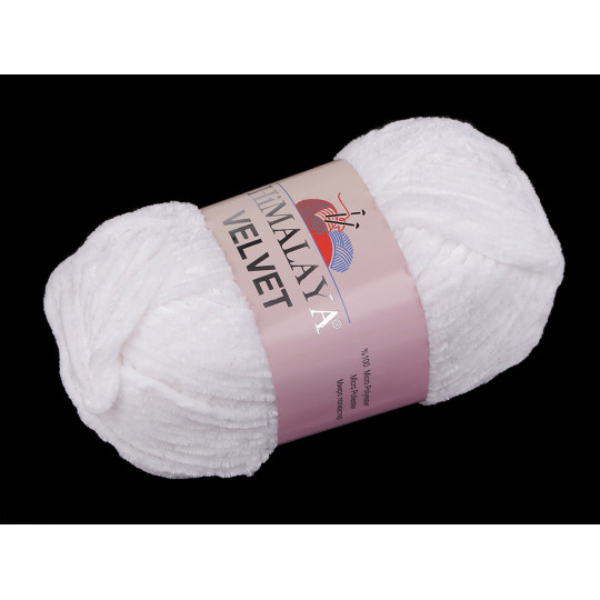 Pletací žinylková příze Velvet 100 g | Mimib