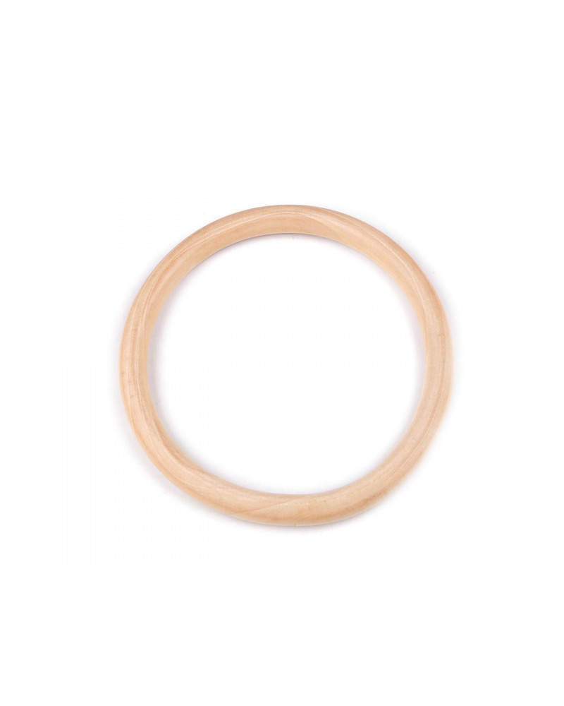 Dřevěný kruh / macrame, ucha na tašky | Mimib