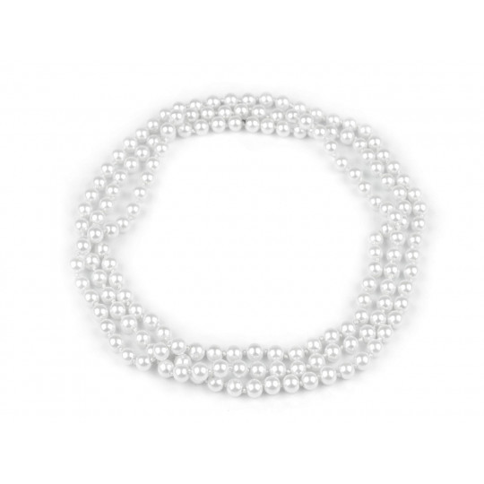 Perlový náhrdelník dlouhý, retro | Mimib