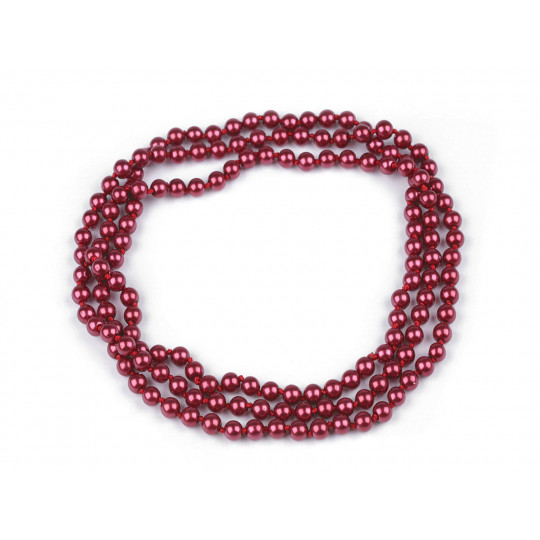 Perlový náhrdelník dlouhý, retro | Mimib