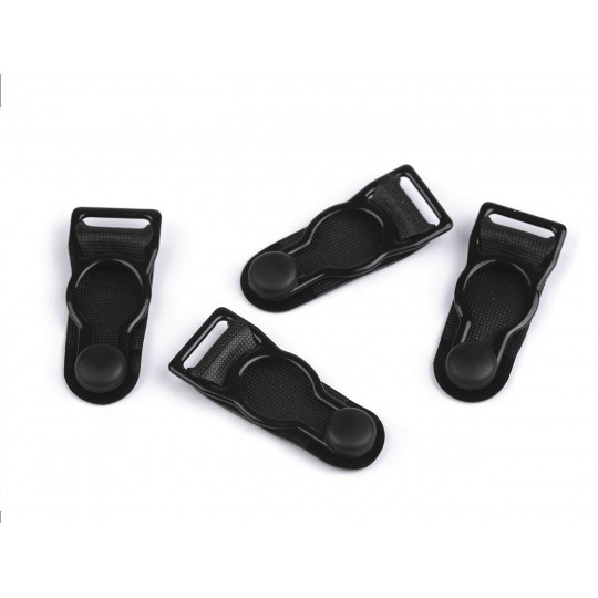 Velvety kovové - podvazkové zápínání šíře 10 mm | Mimib