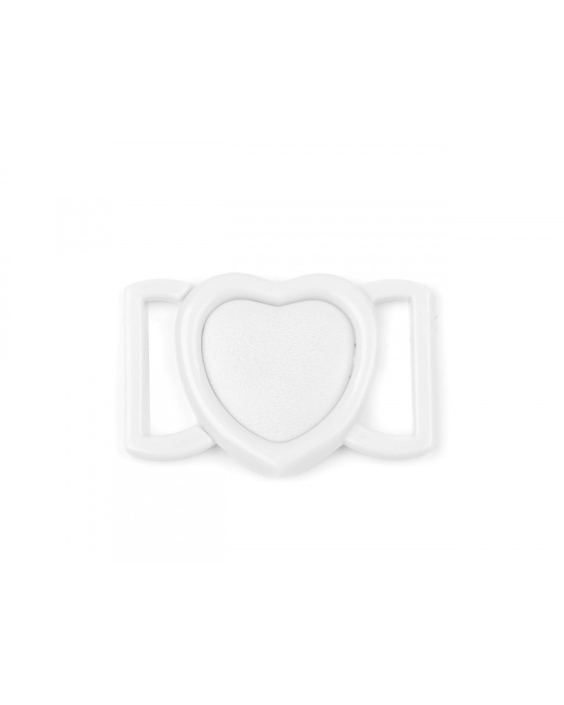 Plavkové zapínání srdce šíře 20 mm plastové | Mimib