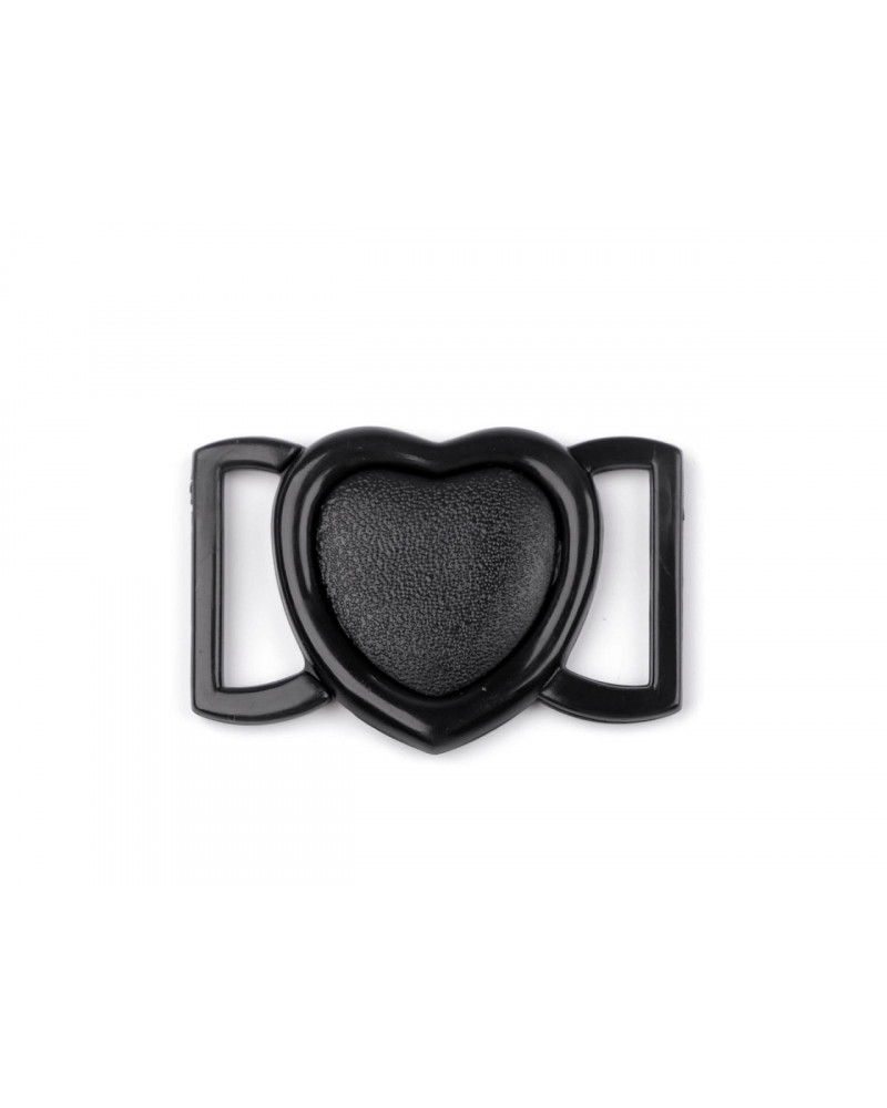 Plavkové zapínání srdce šíře 20 mm plastové | Mimib