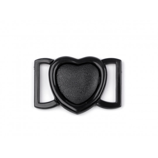 Plavkové zapínání srdce šíře 20 mm plastové | Mimib
