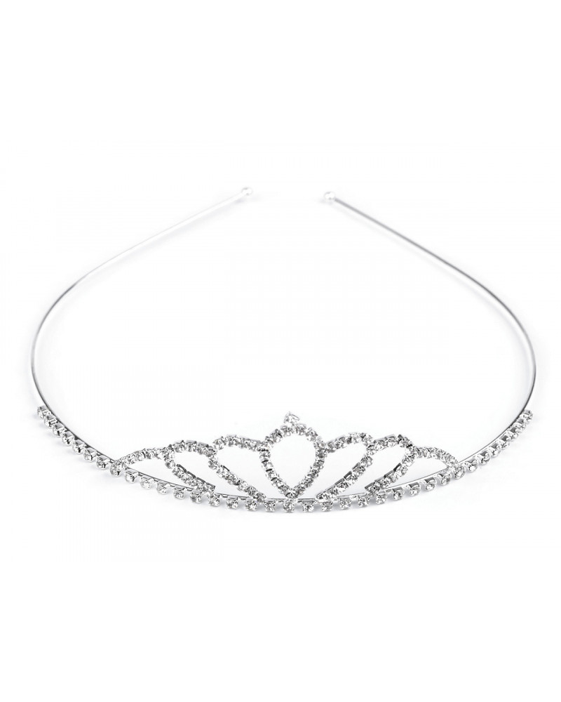 Štrasová čelenka / korunka do vlasů | Mimib