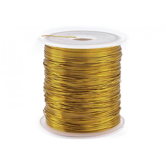 Dekorační drátek měděný Ø0,3 mm, návin 10 m | Mimib