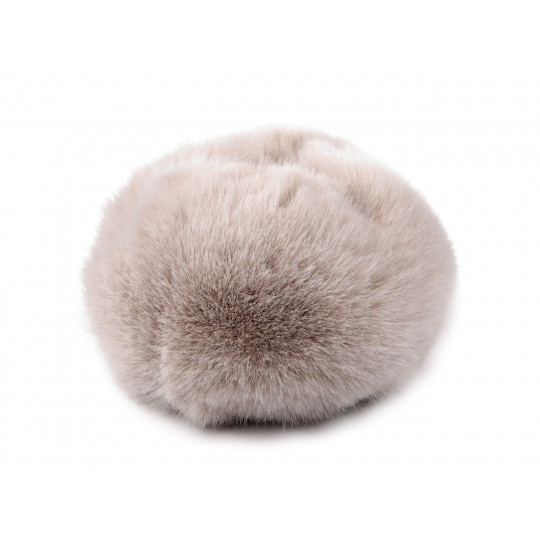 Kožešinová manžeta na rukáv šíře 10 cm pružná | Mimib