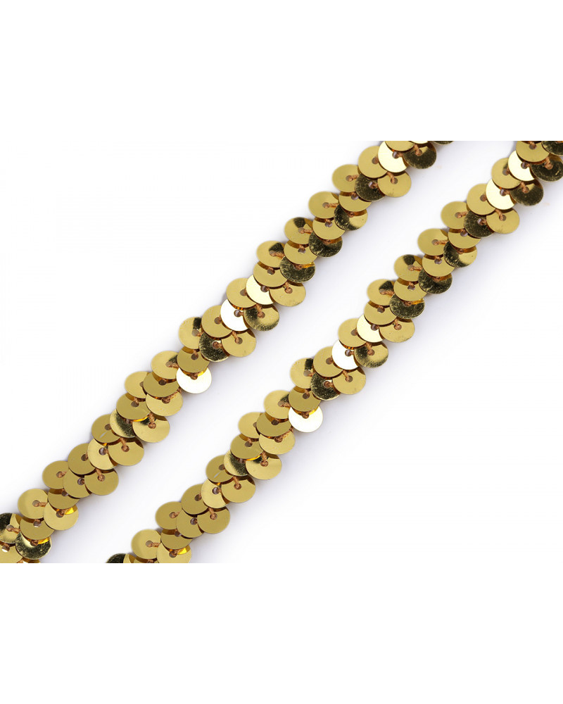 Flitrový prýmek šíře 10 mm elastický | Mimib