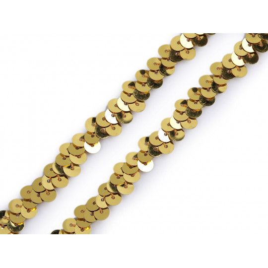 Flitrový prýmek šíře 10 mm elastický | Mimib