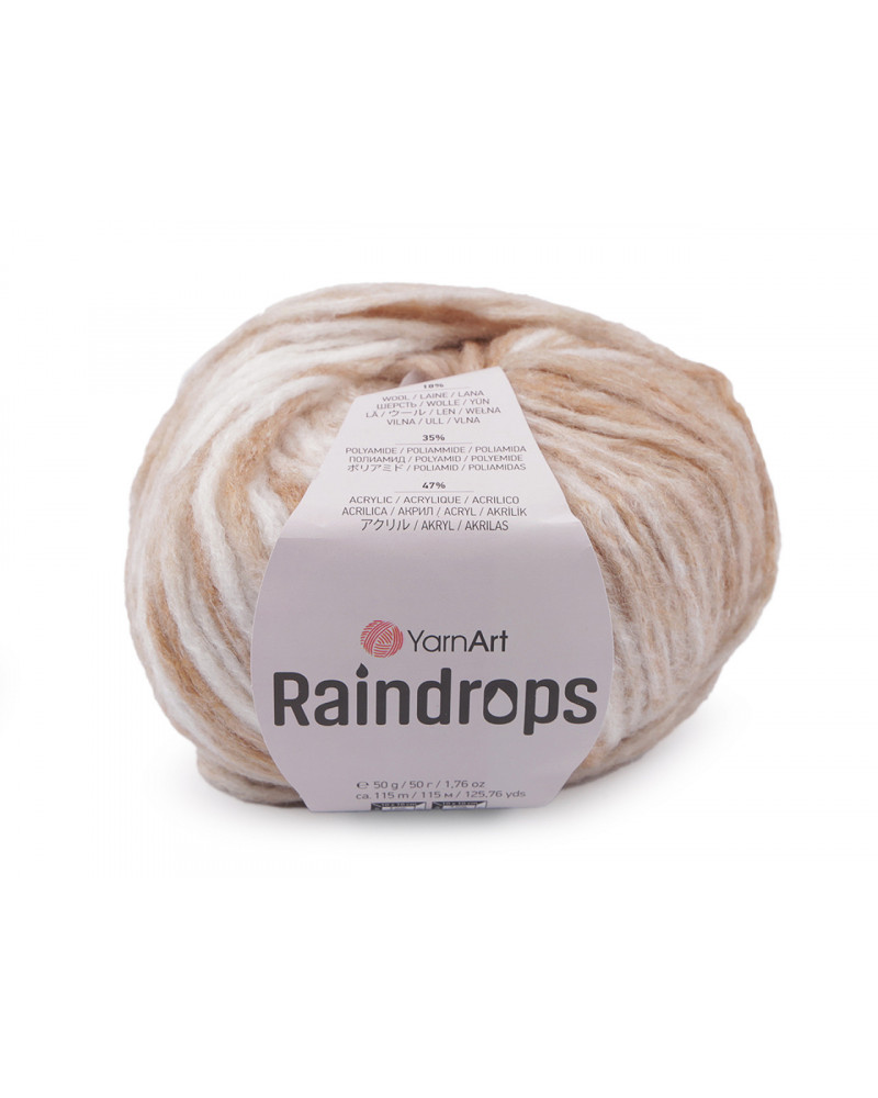 Pletací příze Raindrops 50 g | Mimib