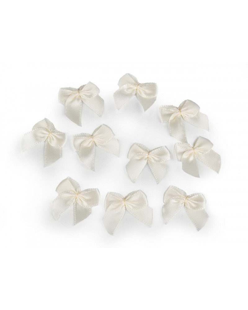 Saténová mašlička 25x25 mm | Mimib