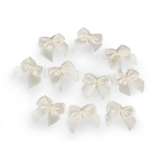 Saténová mašlička 25x25 mm | Mimib