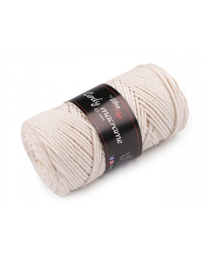 Pletací příze Cordy Macrame 250 g | Mimib