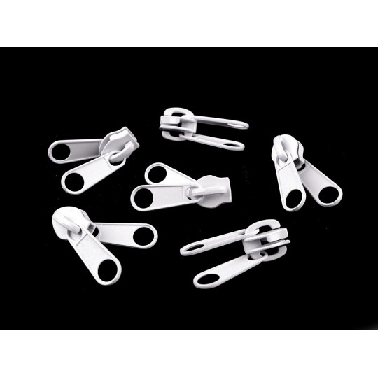 Jezdec ke spirálovým zipům oboustranný No 10 | Mimib