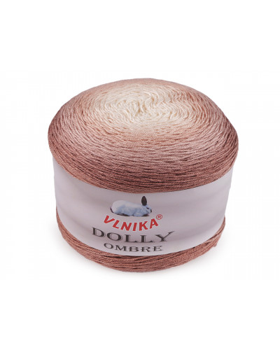 Pletací příze Dolly Ombre 250 g | Mimib