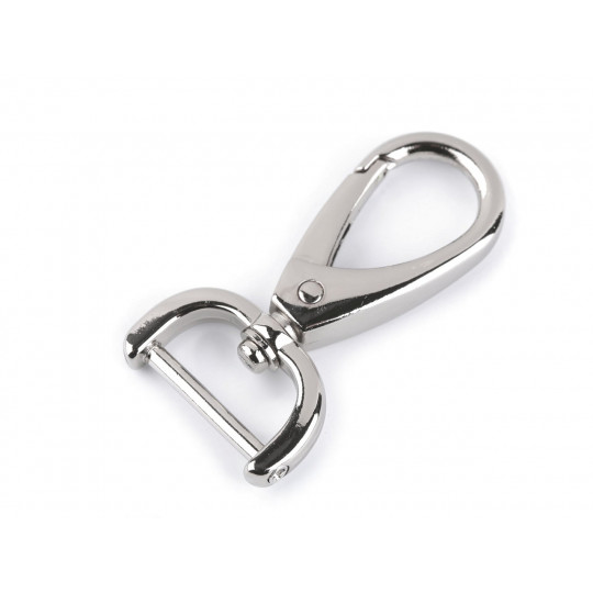 Kovová karabina se šroubovacím průvlekem 19 mm | Mimib