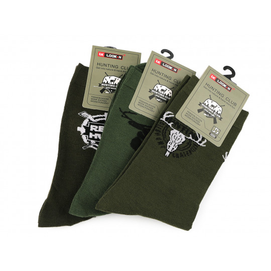Pánské bavlněné ponožky rybářské, myslivecké | Mimib