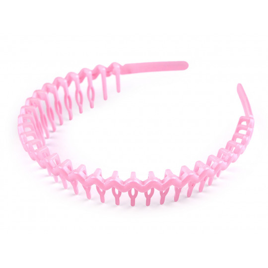 Plastová čelenka do vlasů s hřebínkem | Mimib