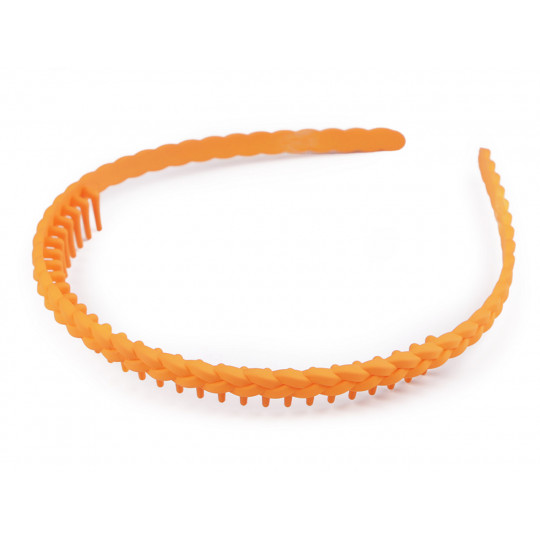 Plastová čelenka do vlasů s hřebínkem | Mimib