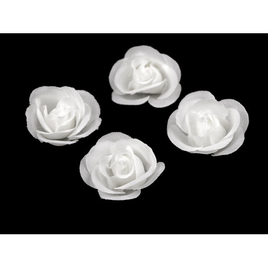 Umělý květ růže Ø3 cm | Mimib