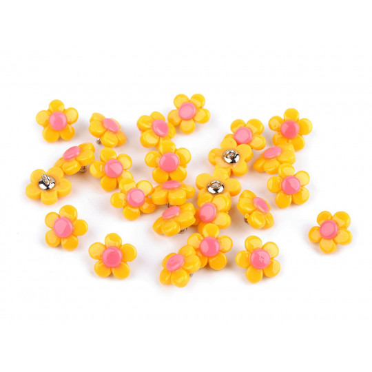 Knoflík květ velikost 22" | Mimib