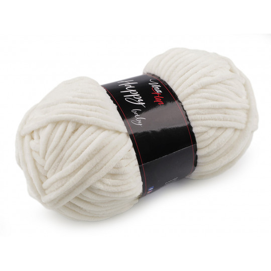 Pletací žinylková příze Happy Baby 100 g | Mimib