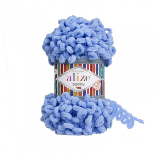 Pletací příze Alize Puffy Fine 14 m, 100 gr. | Mimib