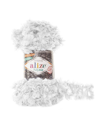 Alize Puffy Fur 6m, 100 gr. | Mimib