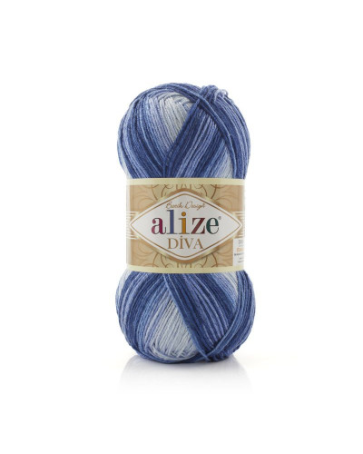 Alize Diva Batik 350 m, 100 gr. | Mimib