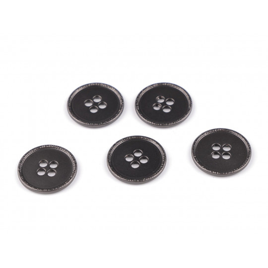 Kovový knoflík velikost 28" - 5 ks | Mimib