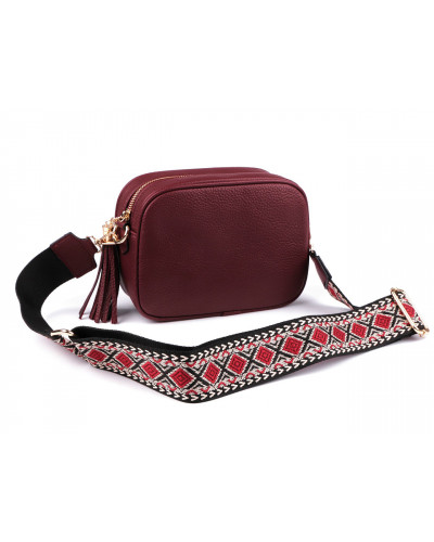 Dámská / dívčí kabelka crossbody s popruhem 25x17 cm - 1 ks | Mimib