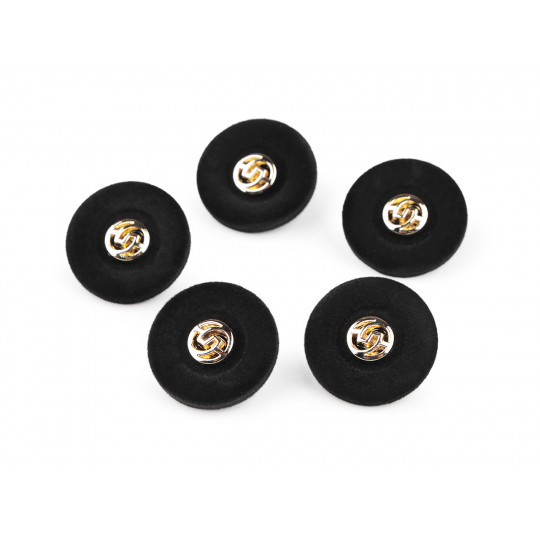 Sametový knoflík velikost 28", 36" - 5 ks | Mimib