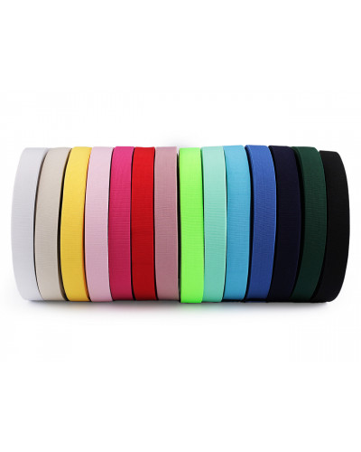 Pruženka hladká měkká tkaná šíře 25 mm - 2 m | Mimib