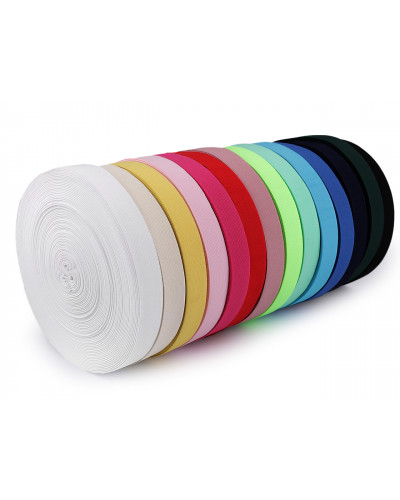 Pruženka hladká měkká tkaná šíře 25 mm - 2 m | Mimib