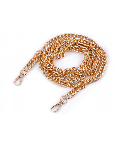 Řetízek na kabelky s karabinou délka 120 cm - 1 ks | Mimib